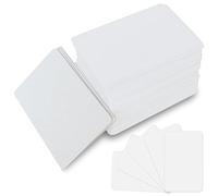 Lot de 50 cartes NFC 215 : 85,5 × 54mm NFC Tag blanc Cartes NTAG215 vierges 504 octets en plastique PVC Compatible avec les cartes Tagmo et Amiibo pour smartphones, téléphones compatibles NFC