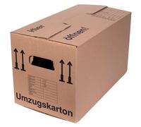Lot de 50 cartons de déménagement, en carton ondulé double épaisseur