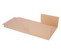 Lot de 50 cartons d'expédition pour livres, dimensions 310 x 250 x 20-70 mm, couleur marron