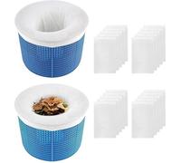 Lot de 50 Chaussette Skimmer Piscine Pour Les Paniers Skimmers Swimming Pool Skimmer Socks Chaussette Pour Filtre Skimmer Préfiltre