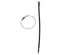 Lot de 50 colliers de câblage 9x 260mm - Noir - Zenitech