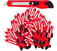 Lot de 50 Cutters orange et noir Lames sécables 9 mm Découpe Bricolage travaux