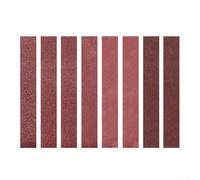 Lot de 50 disques abrasifs 13 x 457 mm, bandes en oxyde d'aluminium, pour ponceuses à bande, grains 60 à 600, pour polissage et meulage du bois, du métal, du plastique (240#)