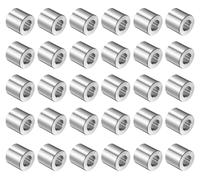 Lot de 50 douilles d'espacement en acier inoxydable, dimensions 9,5 x 19,05 x 14,2 mm, pour vis M10