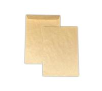 Lot de 50 Grande enveloppe pochette courrier A4 - C4 papier kraft MARRON 90g format 229 x 324 mm Pochette kraft brune auto-adhésive fermeture bande adhésive autocollante siliconée UGENVC4M