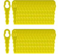 Lot de 50 Lames de Rechange compatible pour Ryobi Coupe Bordure Têtes Double Lames Dentelées RAC155 RAC157 RAC158