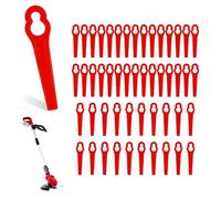 Lot de 50 lames de rechange pour coupe-bordures - Compatible avec les coupe-bordures sans fil Einhell - Lames de coupe-bordures en plastique (pour lames de rechange pour coupe-bordures Einhell)