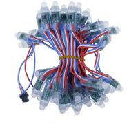 Lot de 50 modules lumineux LED couleur WS2811, 4 m, DC5 V, 12 mm, 15 cm