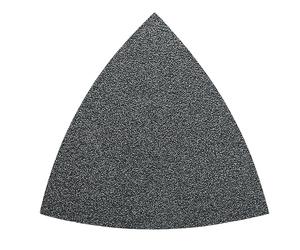 Lot de 50 papiers abrasifs ponceuse triangulaire non perforés 80 x 80mm grain 60 Fein