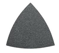 Lot de 50 papiers abrasifs ponceuse triangulaire non perforés 80 x 80mm grain 80 Fein