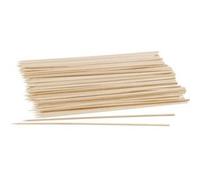 Lot de 50 pics à brochettes en bois de 25 cm Fackelmann Wood Edition Bois brun G