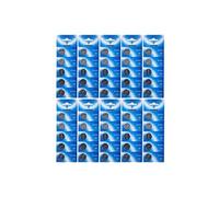 Lot de 50 Piles bouton plates lithium 3V type CR2016 compatibles DL2016B/BR2016-1W/CR2016-1W/KCR2016/L10/LM2016/LF -