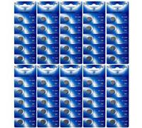 Lot de 50 Piles bouton plates lithium type CR1220 3V compatibles BR1220 DL1220 ECR1220 PA 5012LC - Visiodirect - G