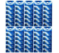 Lot de 50 Piles bouton plates lithium type CR927 3V compatibles DL927 / ECR92 - Visiodirect -