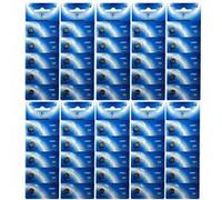 Lot de 50 Piles bouton plates lithium type CR927 3V compatibles DL927 / ECR92 - Visiodirect -