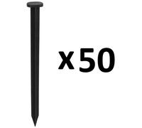 GT Garden Lot de 50 piquets d'ancrage pour Bordure de Jardin