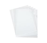 Lot de 50 pochettes de présentation en plastique transparent A4