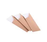 Lot de 50 pochettes en carton Kraft pour sushis, baguettes Taille M, 60 x 190 mm, biodégradable, recyclable, respectueux de l'environnement (50 m)