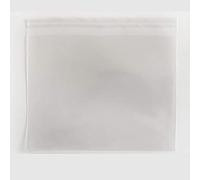 Lot de 50 pochettes en plastique auto-adhésives refermables pour cartes 155 x 155 mm