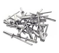 RAPID - Rivets Haute Performance en Aluminium Ø4.8 x 20 mm - Rivets Aveugles pour Garde-Boue / Revêtements Métal & Plastique / Panneaux / Tôle - Foret Inclus - 50 Pièces, Emballage Carton (5000391)