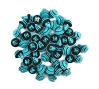 Lot de 50 rivets verts pour pare-chocs de voiture - Moulure pour BMW E53/ E60/ E61/ E39/ E46/ E52/ E63/ E90/ F30/ F10/ X3/ X6/ M/ 125i/E36/ E38