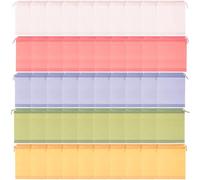 Lot de 50 sacs à friandises pastel, 20, 3 x 25, 4 cm, réutilisables et imperméables, joli sac à cordon pour fête, bonbons, anniversaire, sport, gym, rangement de voyage
