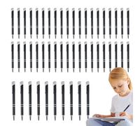 Lot de 50 stylos à bille en métal - Multifonctions - Avec clip argenté - Papeterie tendance pour étudiants, enseignants, professionnels, réunion, mariage