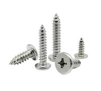 Lot de 50 vis à bois autotaraudeuses à tête cruciforme ultra-fines en acier inoxydable 304, M2, M2.5, M3(16mm,50pcs M2.3)