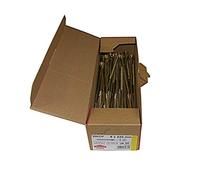 Lot de 50 vis à tête plate pour construction en bois, toutes tailles, à tête plate, 6 x 220 mm, TX30