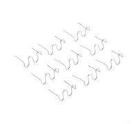 Lot de 500 agrafes à chaud pour soudeur en plastique, fixations en acier inoxydable de 0,6 mm et 0,8 mm, pour réparation de pare-chocs de voiture, compatibles avec fixations automobiles en nylon, PVC