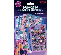Lot de 500 autocollants - K-Pop Demon Hunters