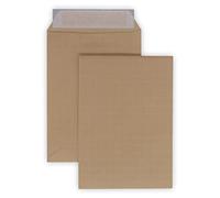 LOT DE 500 Enveloppe Pochettes Kraft Armé Format A5 C5 Fermeture auto-adhésive kraft renforcé 130 g 162 x 229 mm (500)