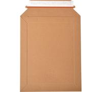 Lot de 500 enveloppes carton b-box 2 marron compatible lettre suivie / lettre max la poste
