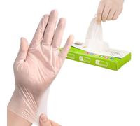 Lot de 500 gants jetables en TPE pour la manipulation des aliments, gants de cuisine jetables en plastique pour la cuisson en toute sécurité, gants de cuisine jetables pour la préparation des aliments