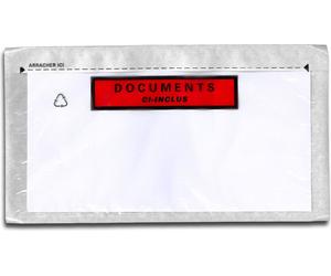 Lot de 500 pochettes documents ci-inclus eco-list dl