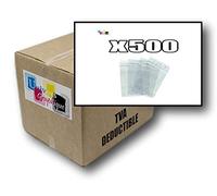 Lot de 500 Sachets 230 x 320 mm fermeture zip Transparent - Sachet fermeture zip 23 x 32 cm 50µ sac plastique compatible alimentaire et congélation de marque UNIVERS GRAPHIQUE REF UGS21-500