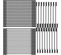 Lot de 54 lames de scie à chantourner - 76,2 mm - 15/18/24 - Lames de scie à chantourner - Outils électriques - Accessoires pour bois, plastique