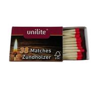 Lot de 5X Boîtes d'Allumette 38 Allumettes par Paquet Allume Feu Barbecue Cuisine