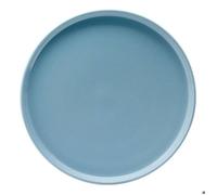 Lot de 6 6 assiettes plates Marie bleu D26,5cm - Atmosphera Créateur d'intérieur