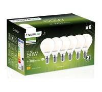 Lot de 6 ampoules LED E14 P45 7W 806lm 4000K blanc neutre LUMILED