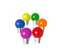 Lot de 6 ampoules pour Guirlande LED Culot B22 Incassable