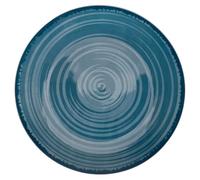 Lot de 6 assiettes à fruits en porcelaine Ø19 cm, Baita Acqua