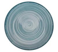 Lot de 6 assiettes à fruits en porcelaine Ø19 cm, Baita Acqua