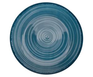 Lot de 6 assiettes à fruits en porcelaine Ø19 cm, Baita Acqua