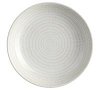 Lot de 6 Assiettes Creuses Rice 20cm Blanc