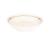 Lot de 6 Assiettes Creuses Selena 20cm Blanc