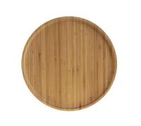Lot de 6 assiettes en Bambou D19.5cm