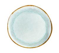 LOT DE 6 ASSIETTES PLATES 28 CM SHADOW AQUA - MEDARD DE NOBLAT