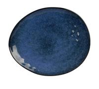 Lot de 6 Assiettes Plates "Au Grès" 27cm Bleu