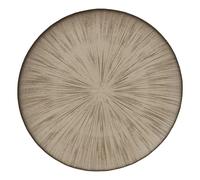 Lot de 6 Assiettes Plates Gloria 28cm Champagne